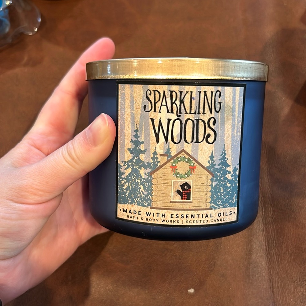 Bath and body 3 wick candle